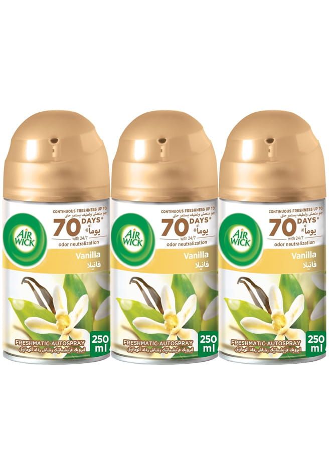 FM Refill VANILLA 3x250ml